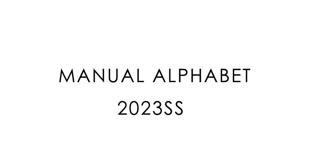 MANUAL ALPHABET 2023SP